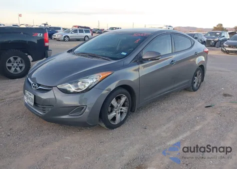 2013 Hyundai Elantra Gls z USA, uszkodzony, nr VIN 5NPDH4AE2DH380379